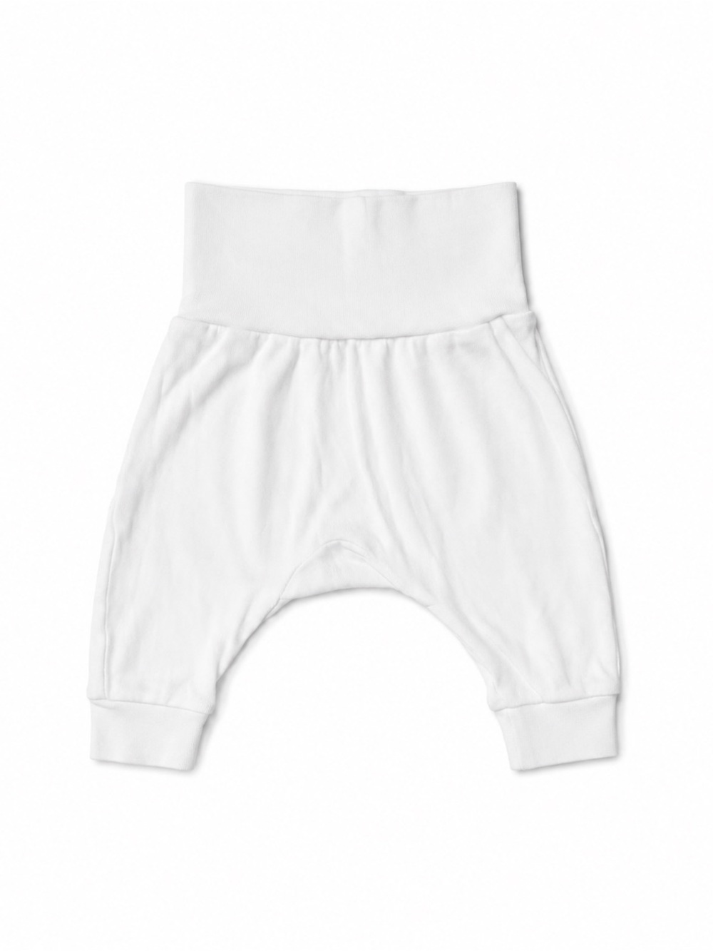 H&M White Baby Diaper Cover Pants